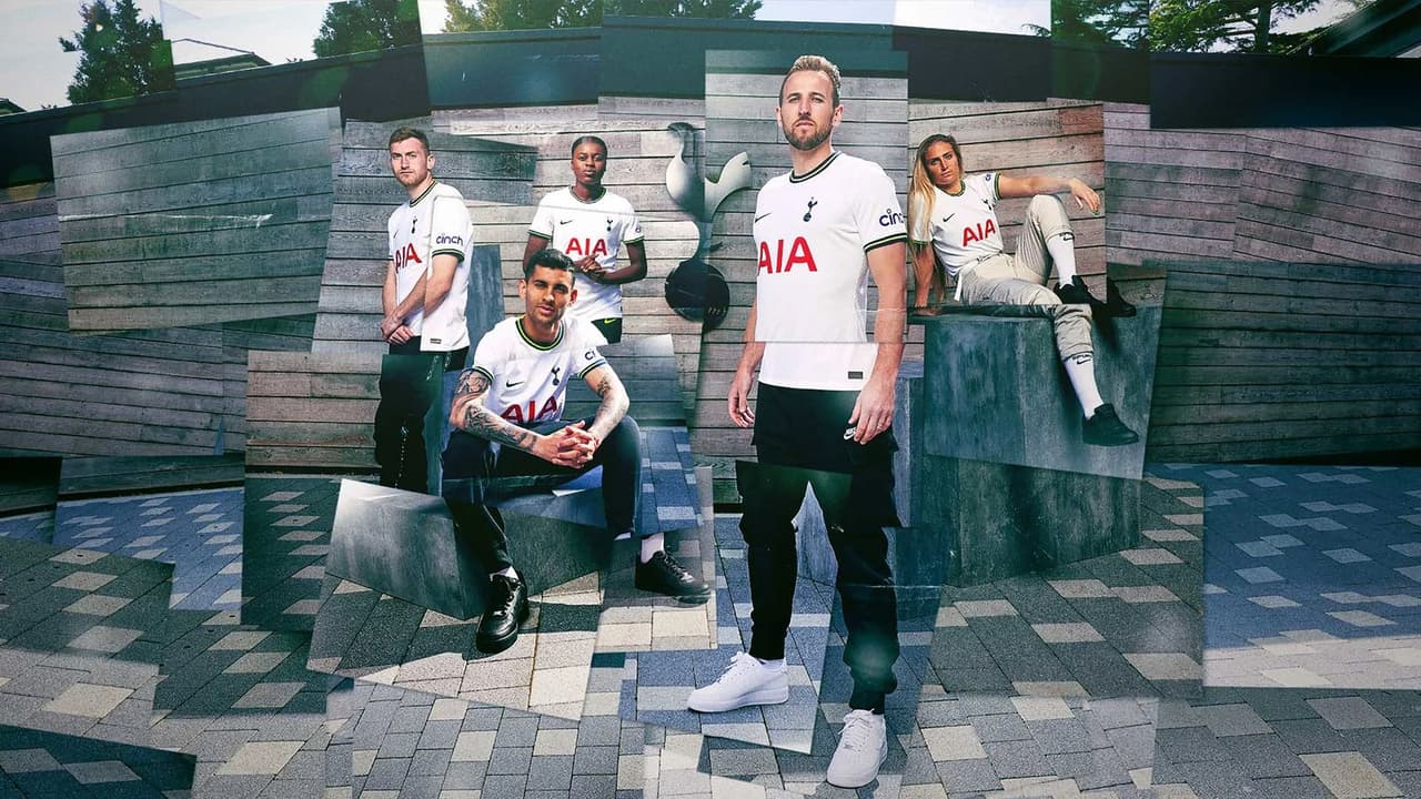 Así luce la nueva indumentaria del Tottenham.
