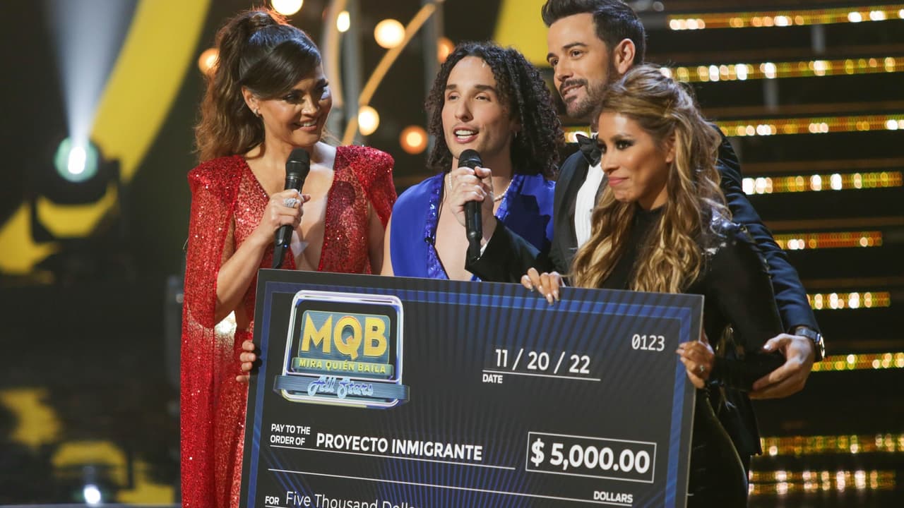 Jorge Anzaldo gana el tercer lugar en la final de Mira Quién Baila 2022