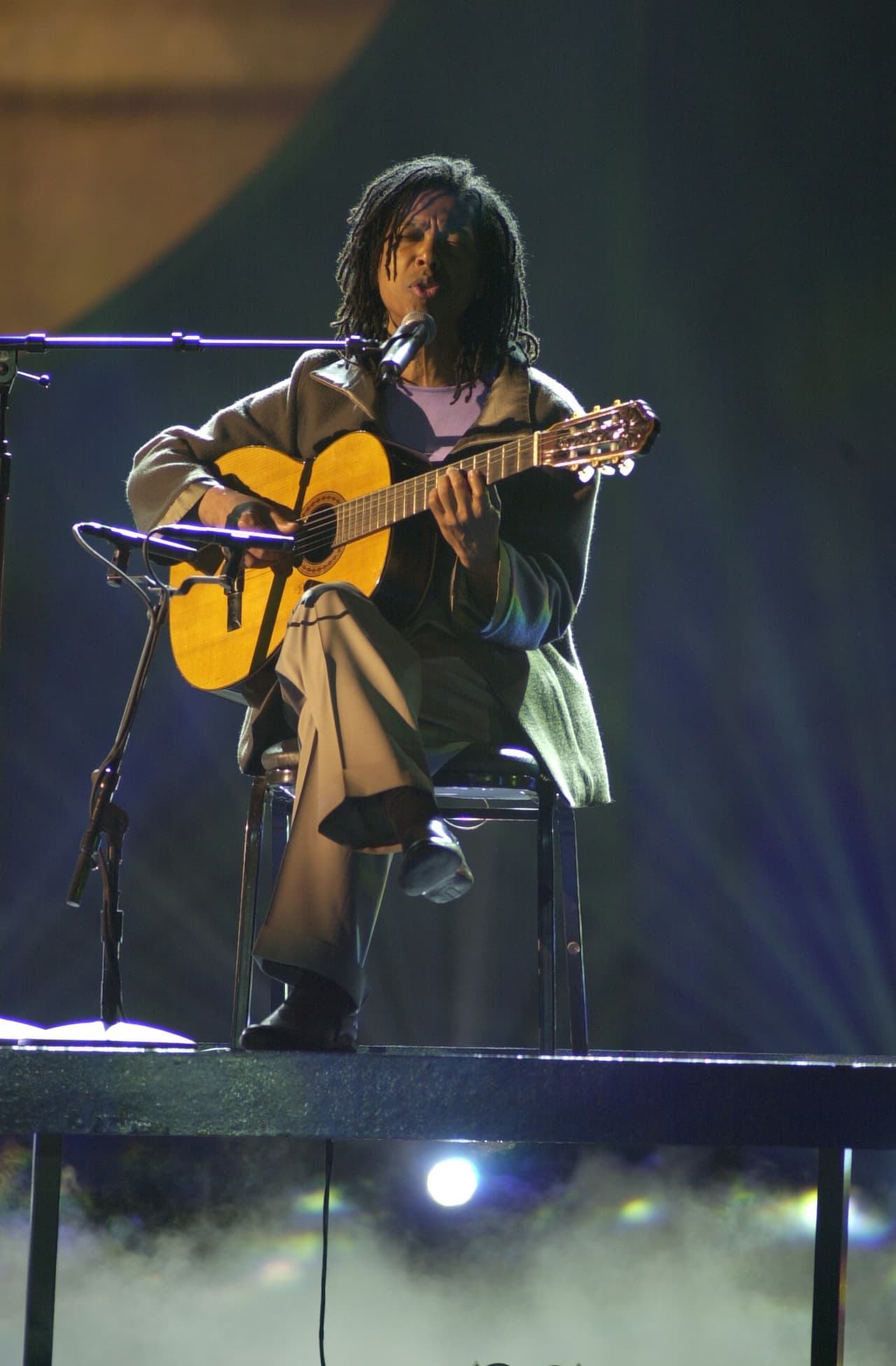 El brasileño Djavan interpretó el tema 'Acelerou', el cual obtuvo el Latin GRAMMY a Mejor Canción Brasileña.
