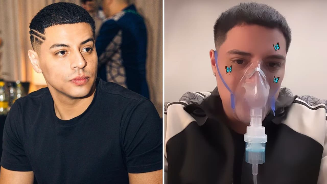 Eduin Caz aparece conectado a tanque de oxígeno: esta es la razón