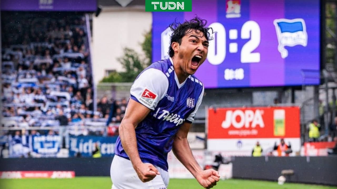 Jonathan Gómez marca su primer gol con el VfL Osnabrück de Alemania