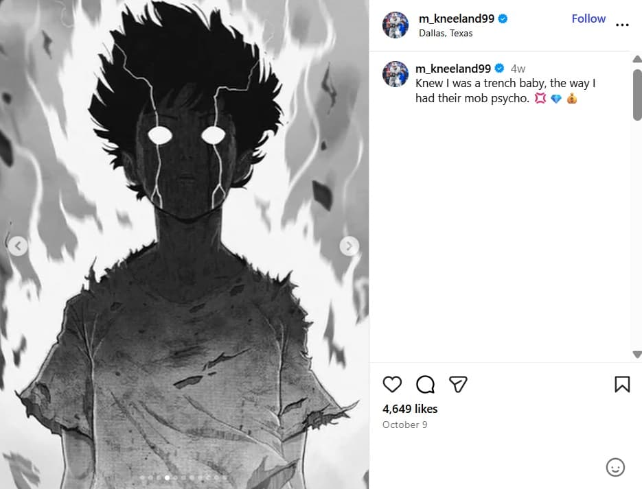 Esta es la última publicación de Marshawn Kneeland en Instagram.