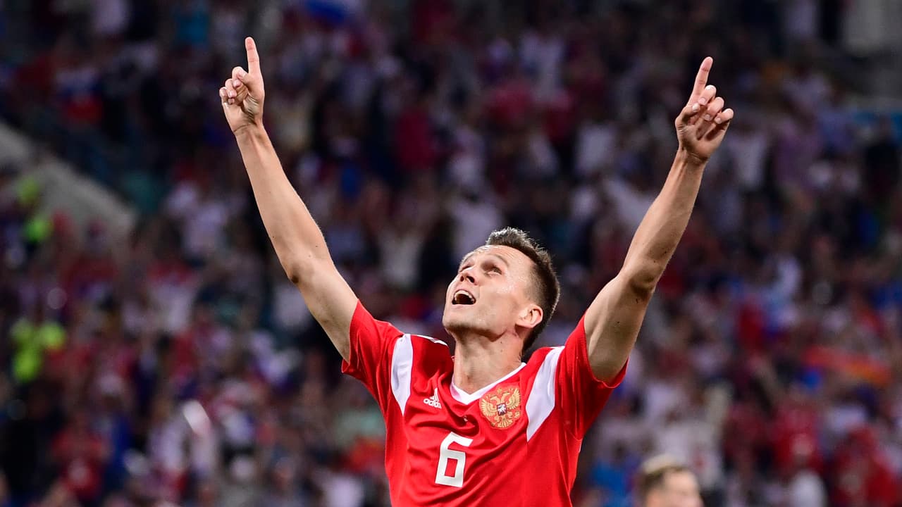 Denis Chéryshev anotó un auténtico GOLAZO para abrir el marcador ante Croacia