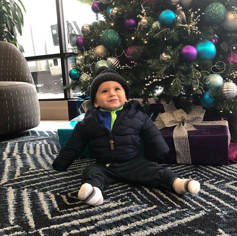 El pequeño Leonardo es el primer hijo del matrimonio formado por el actor con Ximena del Toro.