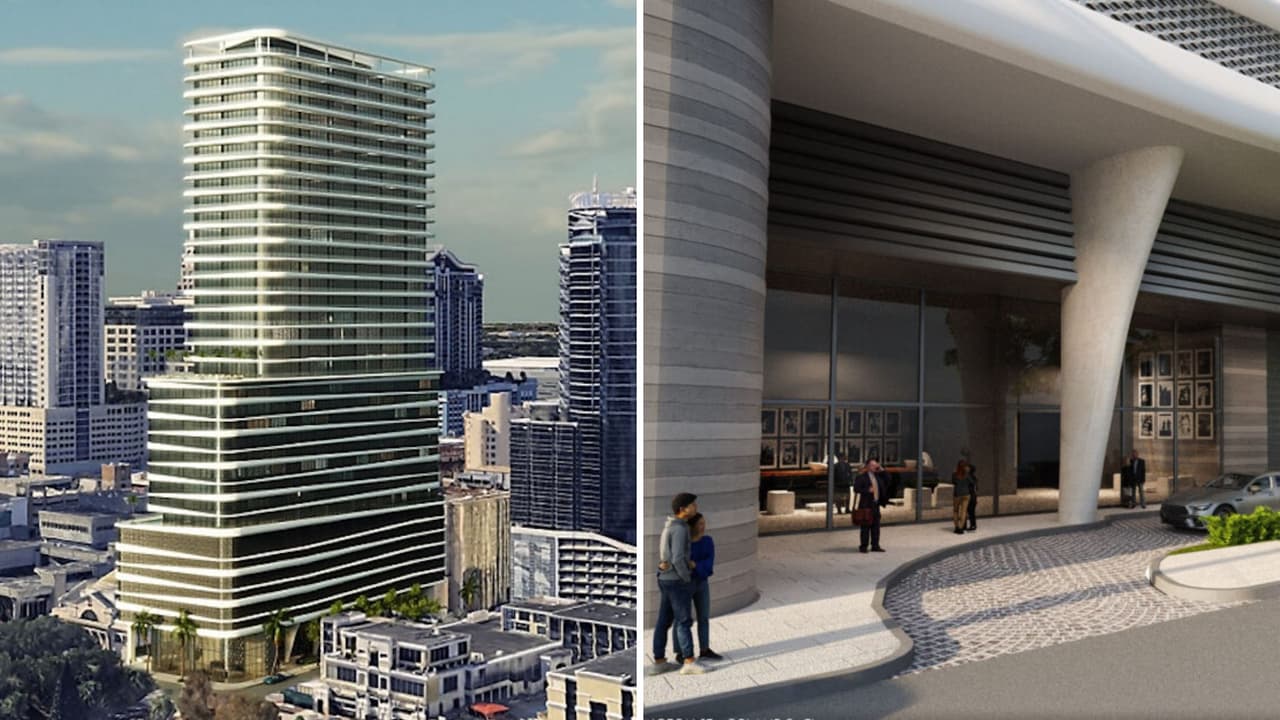 Planean torre de 37 pisos con hotel y apartamentos en el centro de Orlando