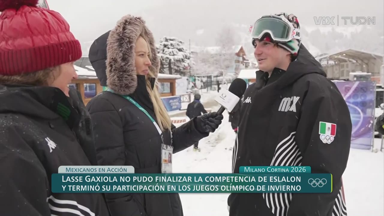 Lasse Gaxiola sufrió lesión antes de salir a competir