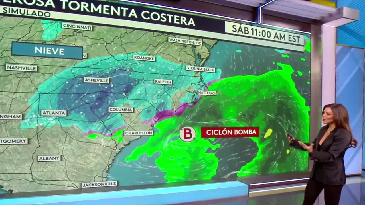 Clima de hoy 30 enero de 2026 en EEUU: Se esperan hasta dos pies de nieve y vientos de huracán por bomba invernal