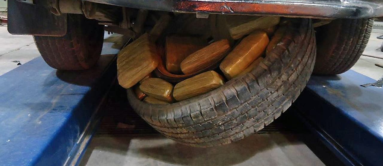 El ingenio del narco para ocultar la droga en la frontera