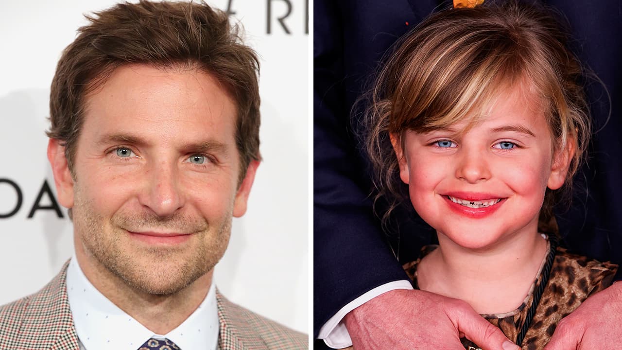 Lea, la hija de Bradley Cooper, lo alejó de los vicios: a los 6 años ya es actriz