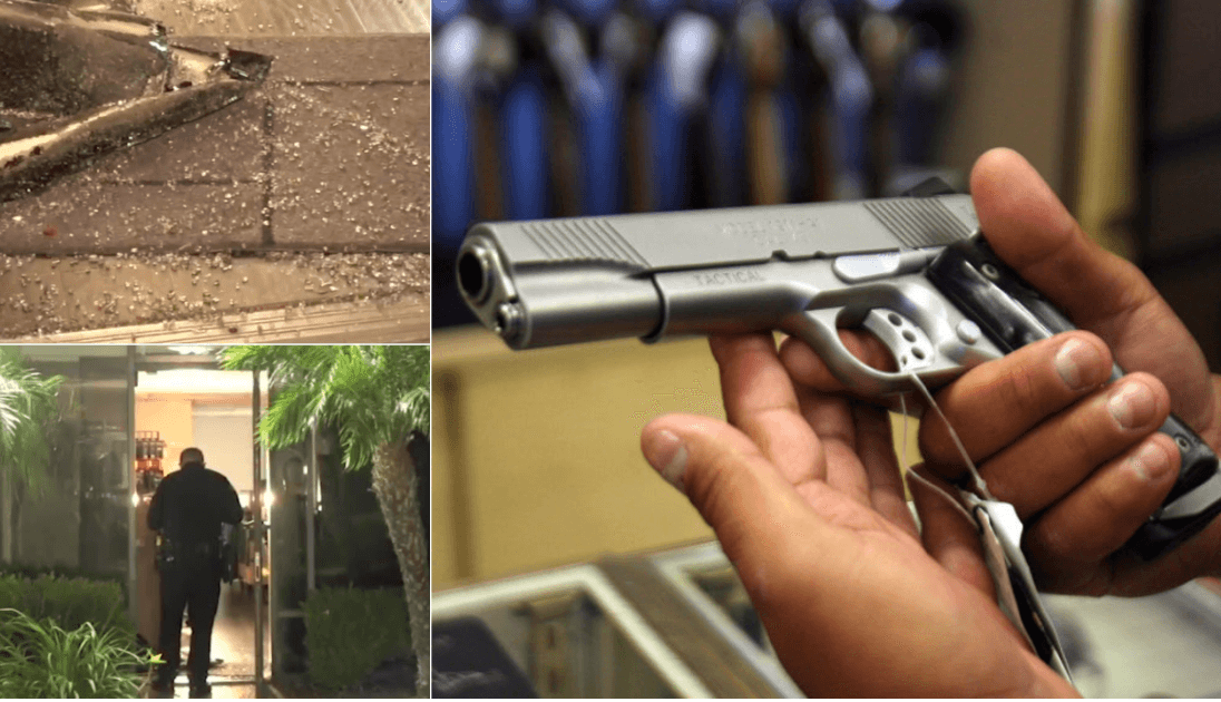 En cinco minutos roban 40 pistolas en una tienda de armas en el condado de Orange en California