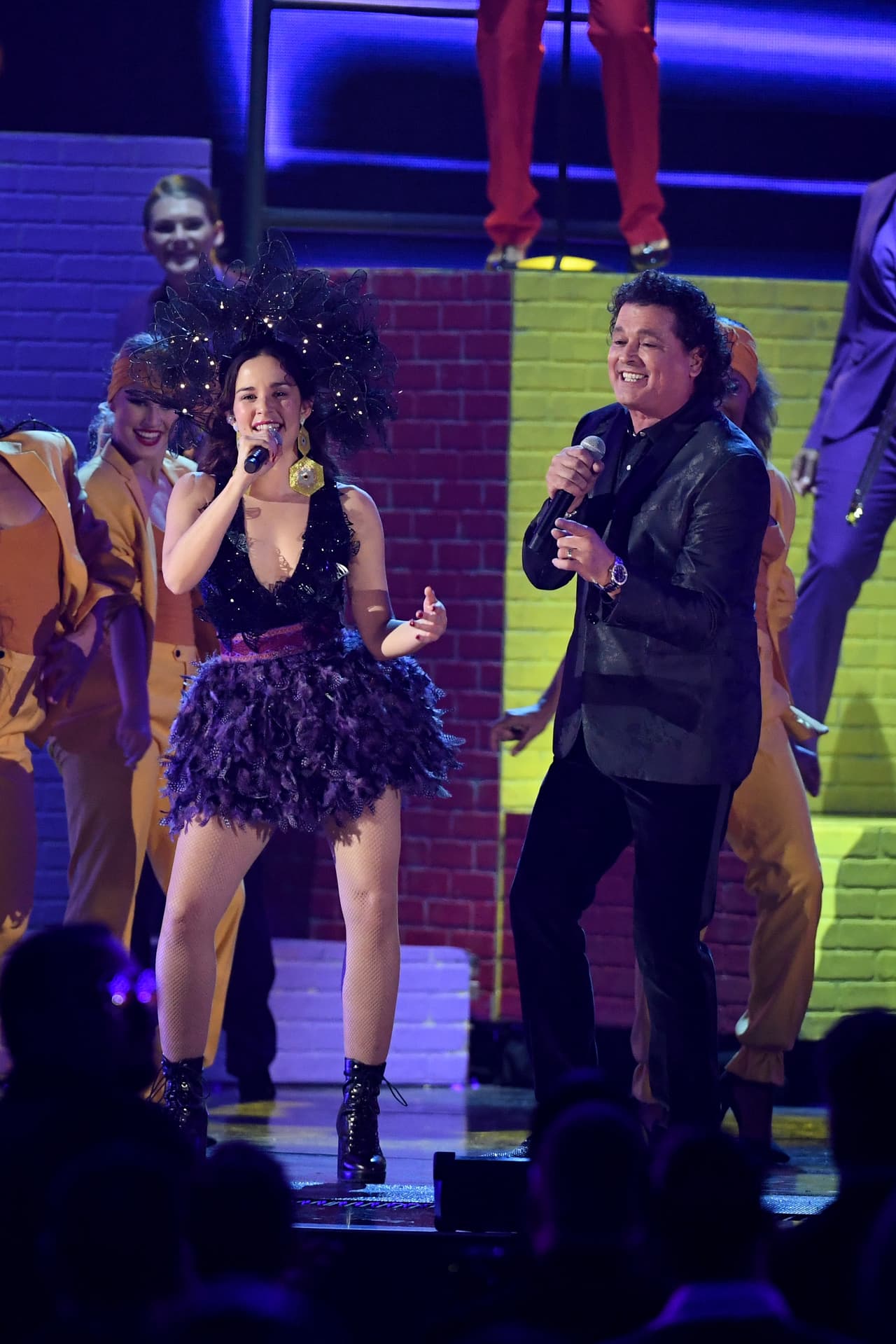 Catalina García y Carlos Vives