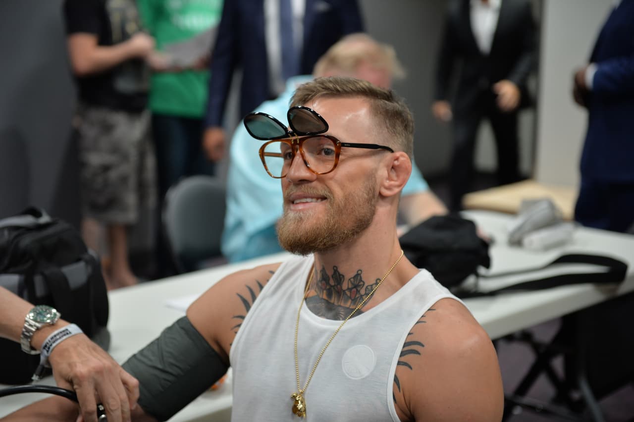 El irlandés siempre tendrá tiempo para sonreír y mostrar la infinita confianza que tiene en si mismo.