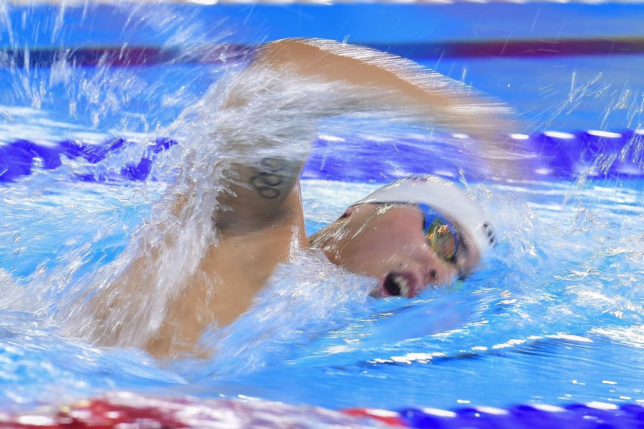 Ricardo Vargas conquista otro bronce en la natación de Lima 2019