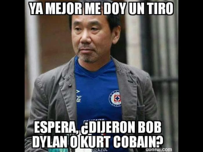 Murakami sufren de una típica cruzazuleada.