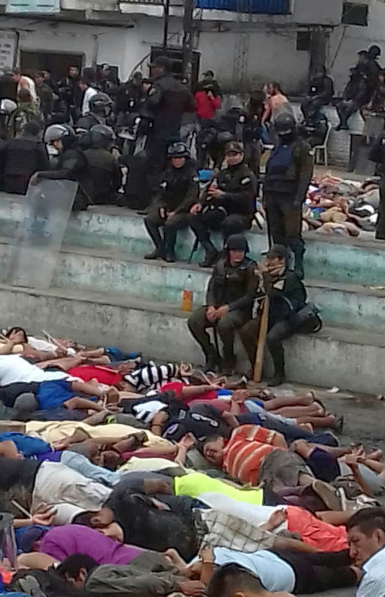 En el pabellón en el que se centró el operativo había más de 4,000 reclusos.