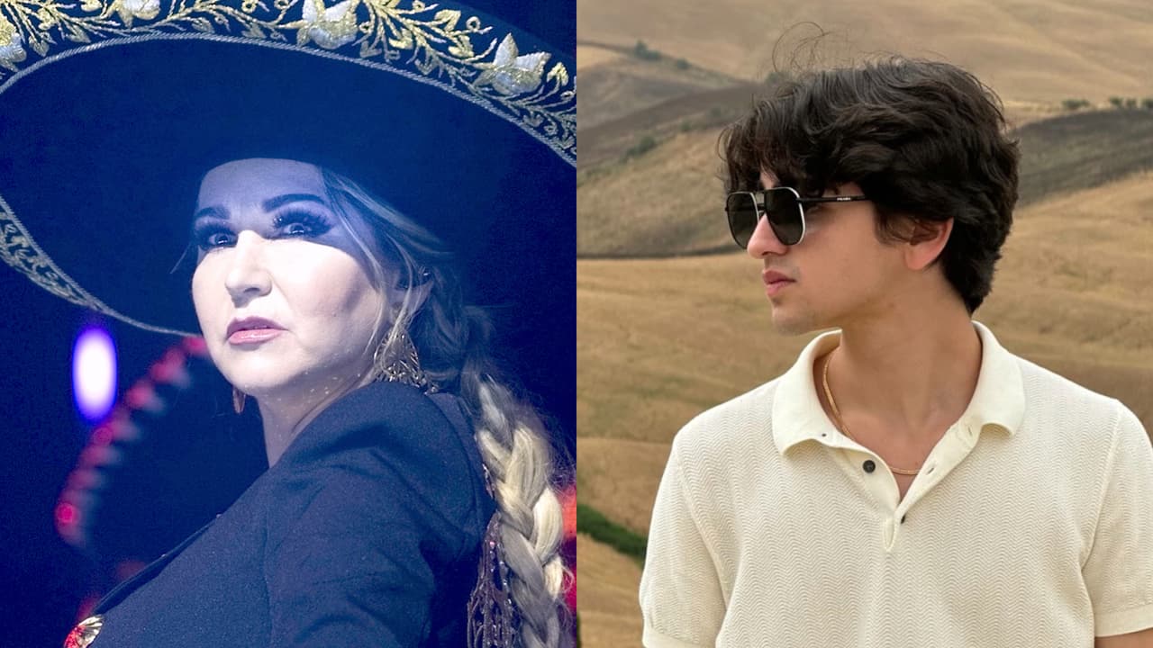 Alicia Villarreal y su hijo Cruz se dejan ver juntos como pocas veces en medio del drama familiar