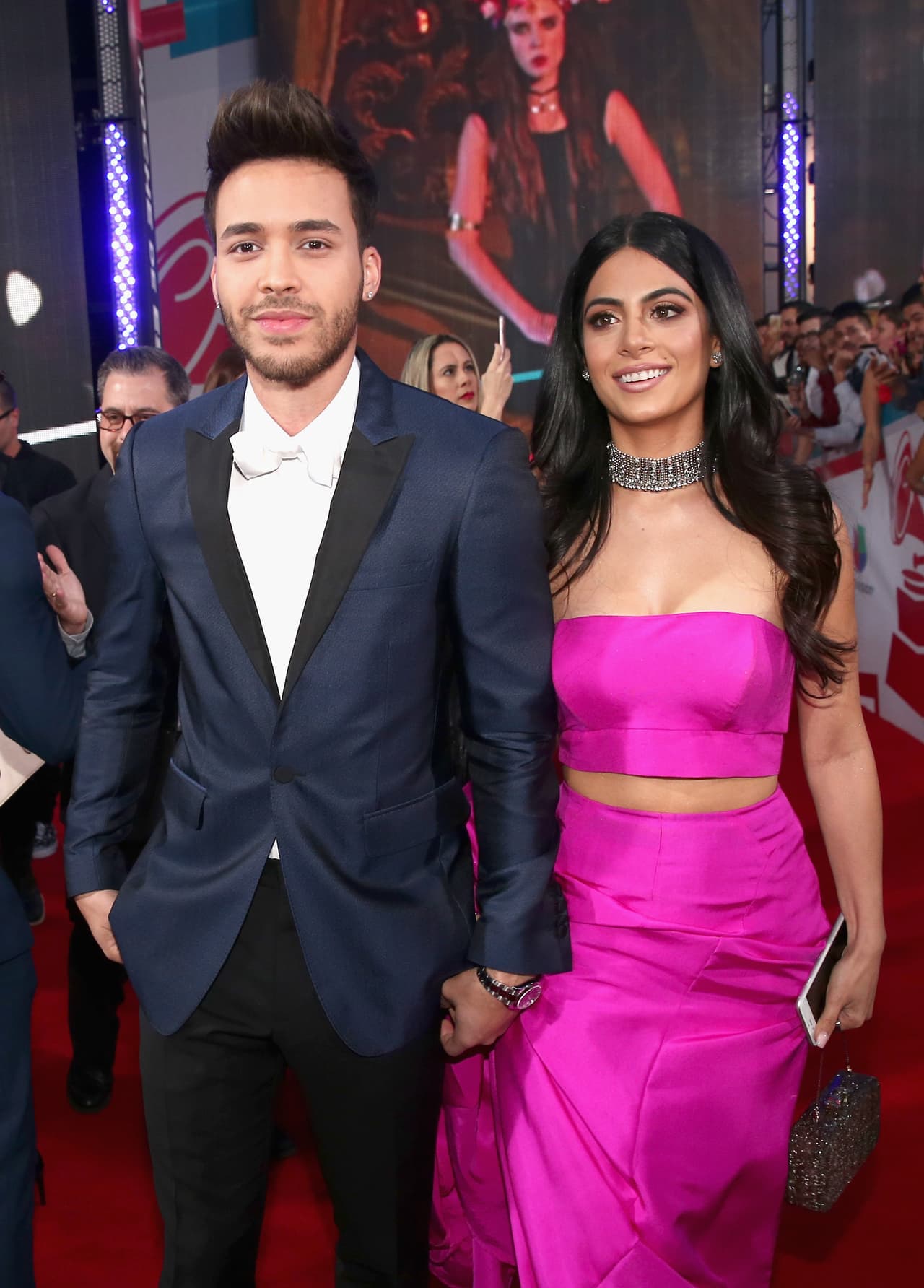 La primera vez que Prince Royce sorprendió a todo el mundo fue al llegar con ella a la Alfombra de los Latin GRAMMY 2015.