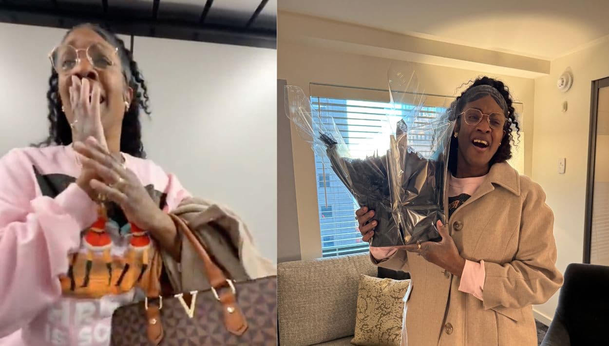 Sheila, la trabajadora que conquistó TikTok, vive su primer viaje en avión con una escapada mágica a Nueva York