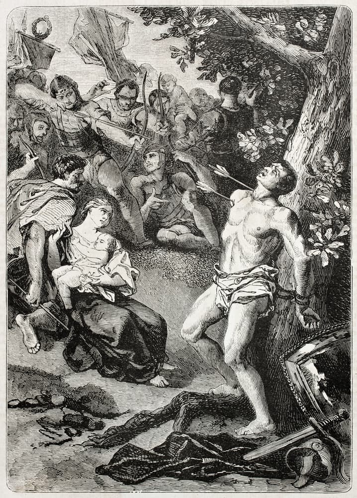 A pesar de que sus amigos lo incitaron a que se fuera de Roma y huyera, ante esta nueva oportunidad de vida, Sebastián se negó, y aprovechó cuando finalmente pudo caminar de nuevo en ir a confrontar al emperador, quien por supuesto se asombró de que estuviera vivo, contra sus órdenes.