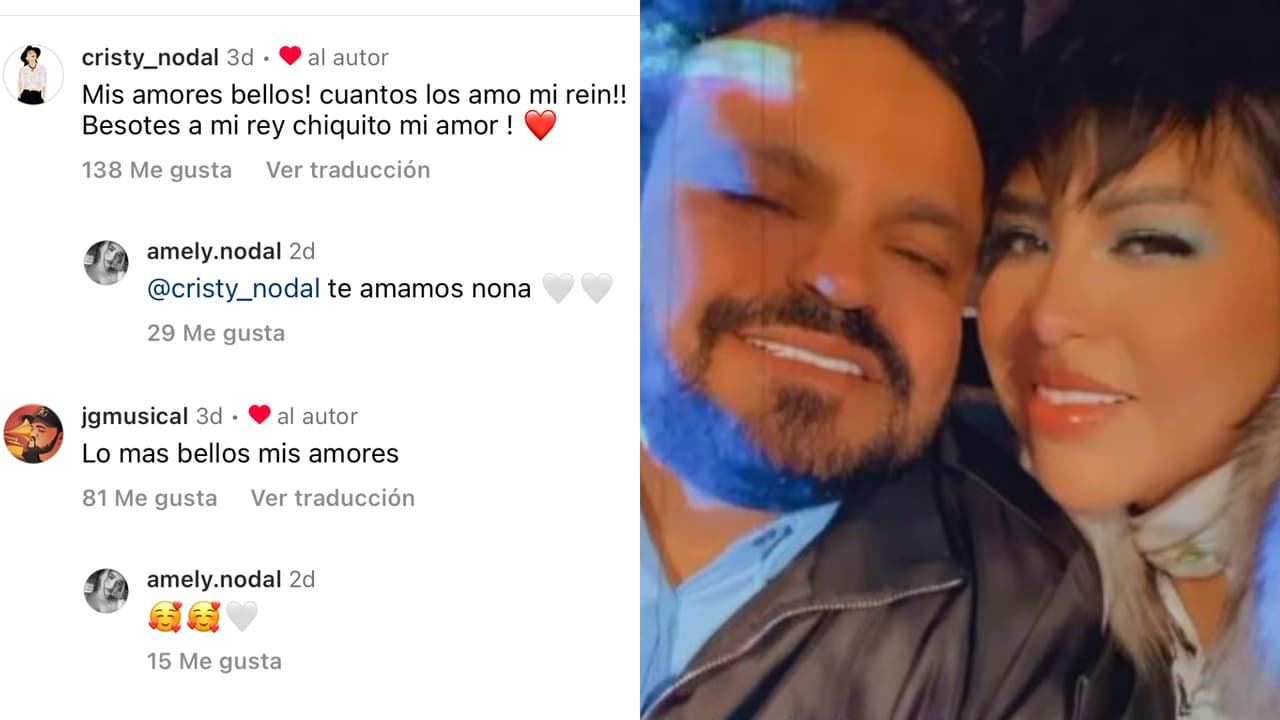 Así reaccionaron por primera vez los padres de Christian Nodal a dos meses de la llegada del bebé de su hija Amely.