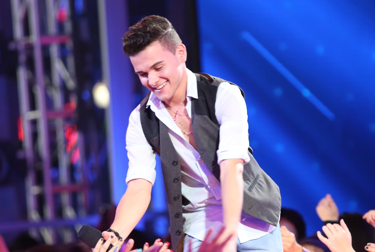 José López es un chico que sabe valerse por sí solo. Y en la audición, brilló como estrella. Acompañado de un rosario que le regaló su madre, la buena suerte estuvo con él todo el tiempo.