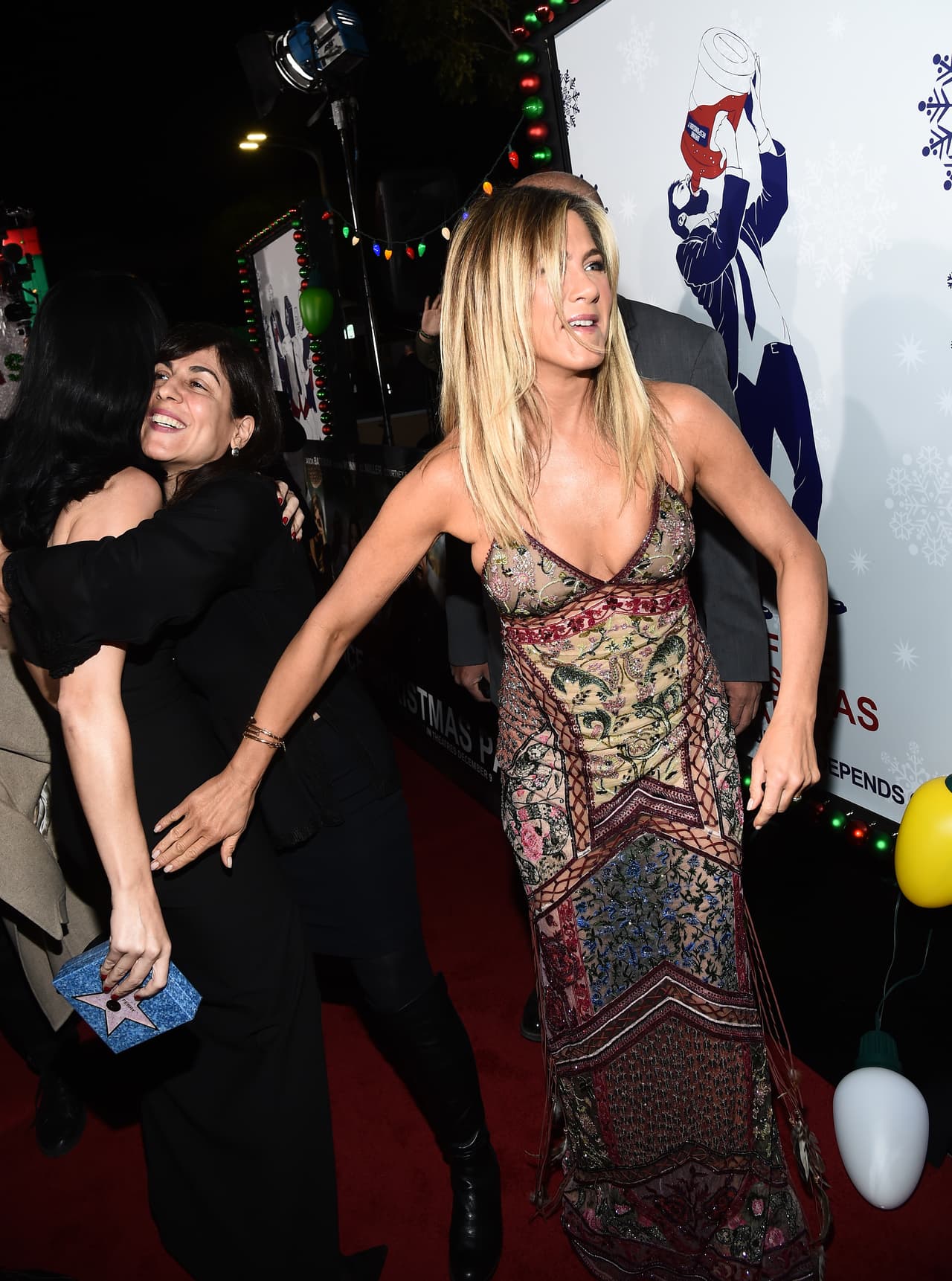 Katy Perry y Jennifer Aniston juntas en la premiere de 'Office Christmas Party'