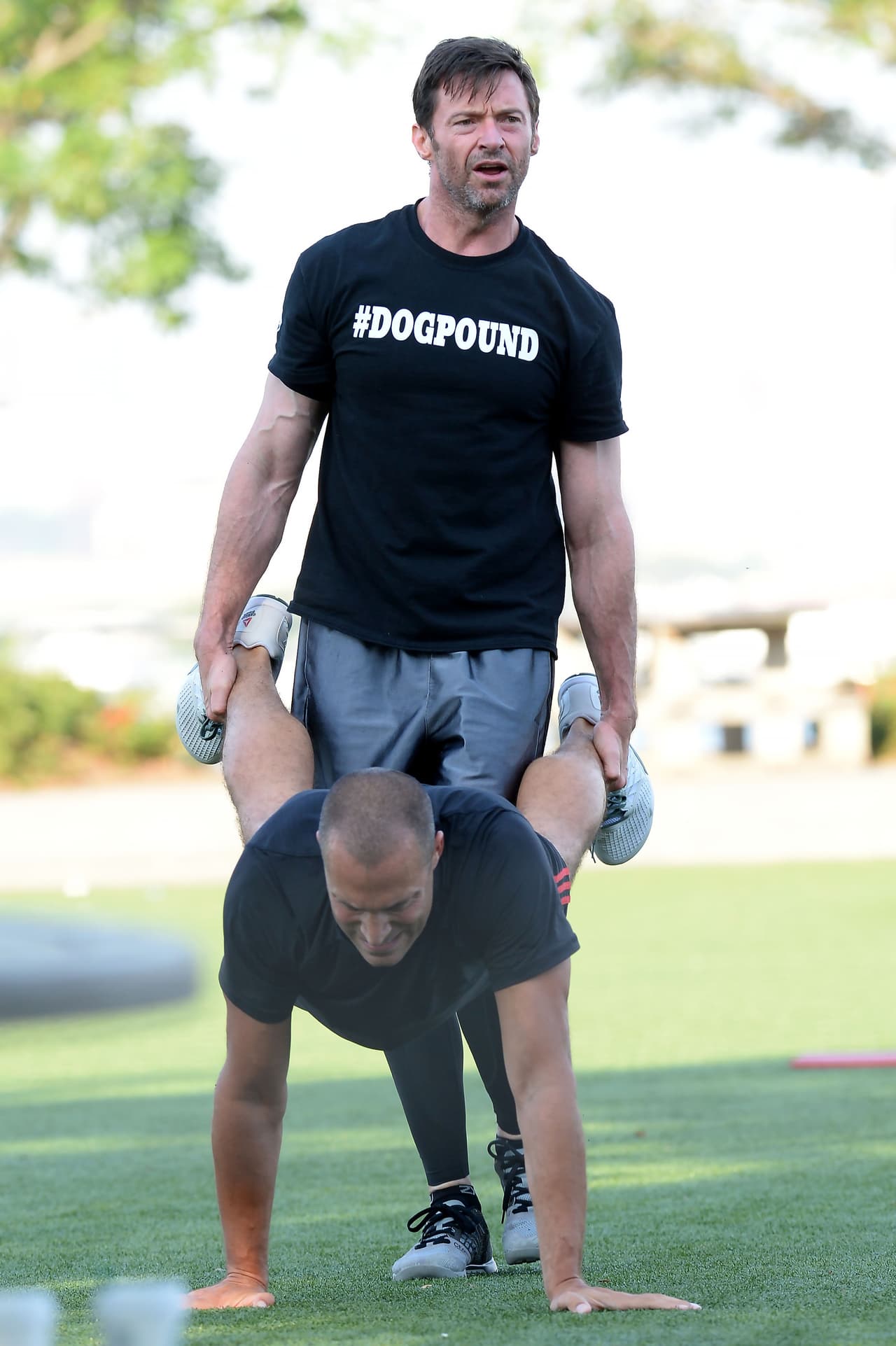 Y no sólo son dos mejores amigos famosos. Además son grandes atletas.