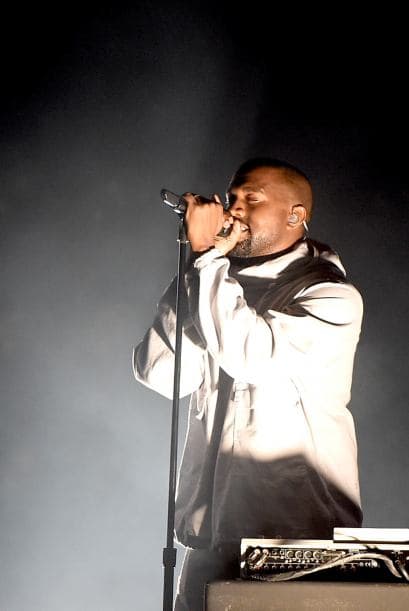 Parece que Kanye se preparó demasiado y pudo ser otra vez el protagonista.