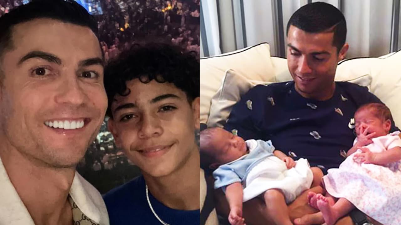 Hijos mayores de Cristiano Ronaldo envueltos en misterio, ¿quiénes son sus madres?