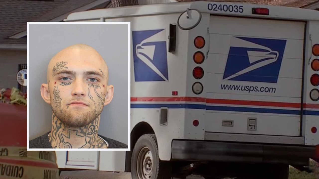 Revelan imagen de sospechoso de disparar contra cartero en Houston