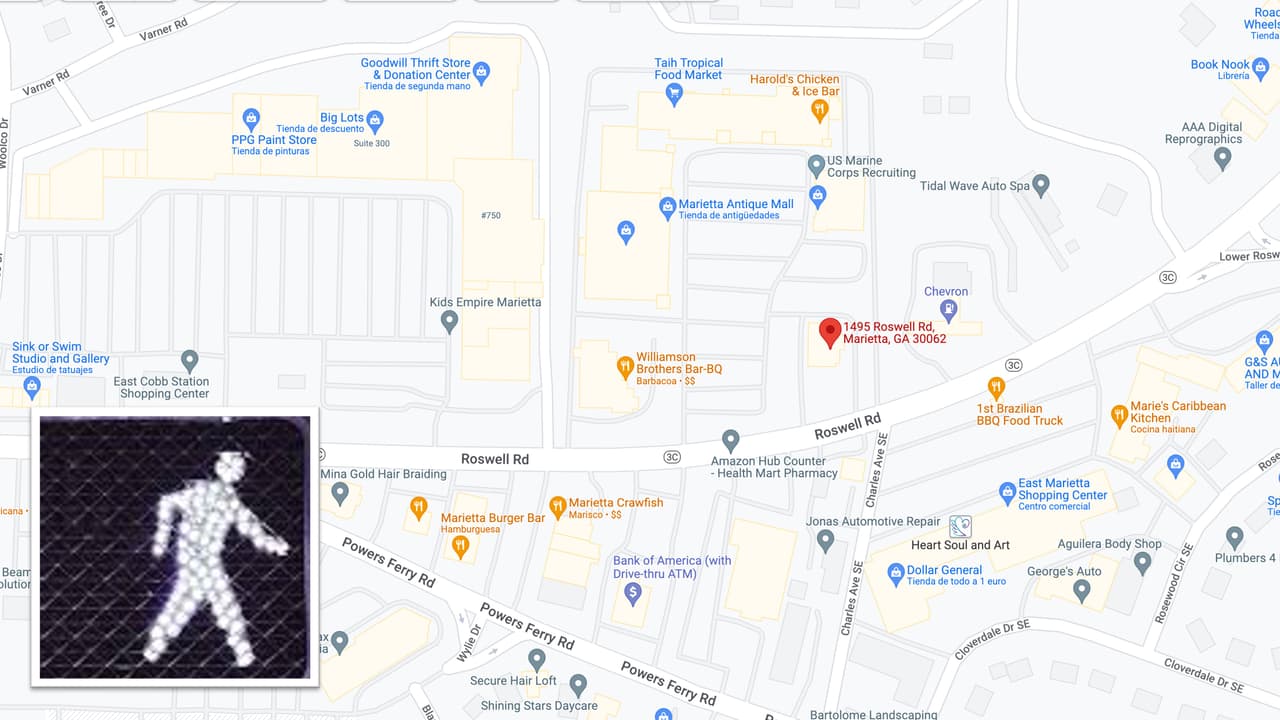 Un hombre hispano de 38 años muere arrollado por cuatro vehículos en Marietta