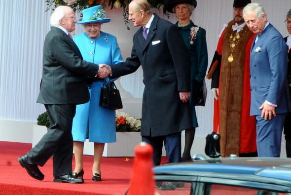 El viaje del presidente irlandés, que llegó el lunes y permanecerá en Reino Unido cuatro días, se considera una nueva era en las relaciones entre ambos países.