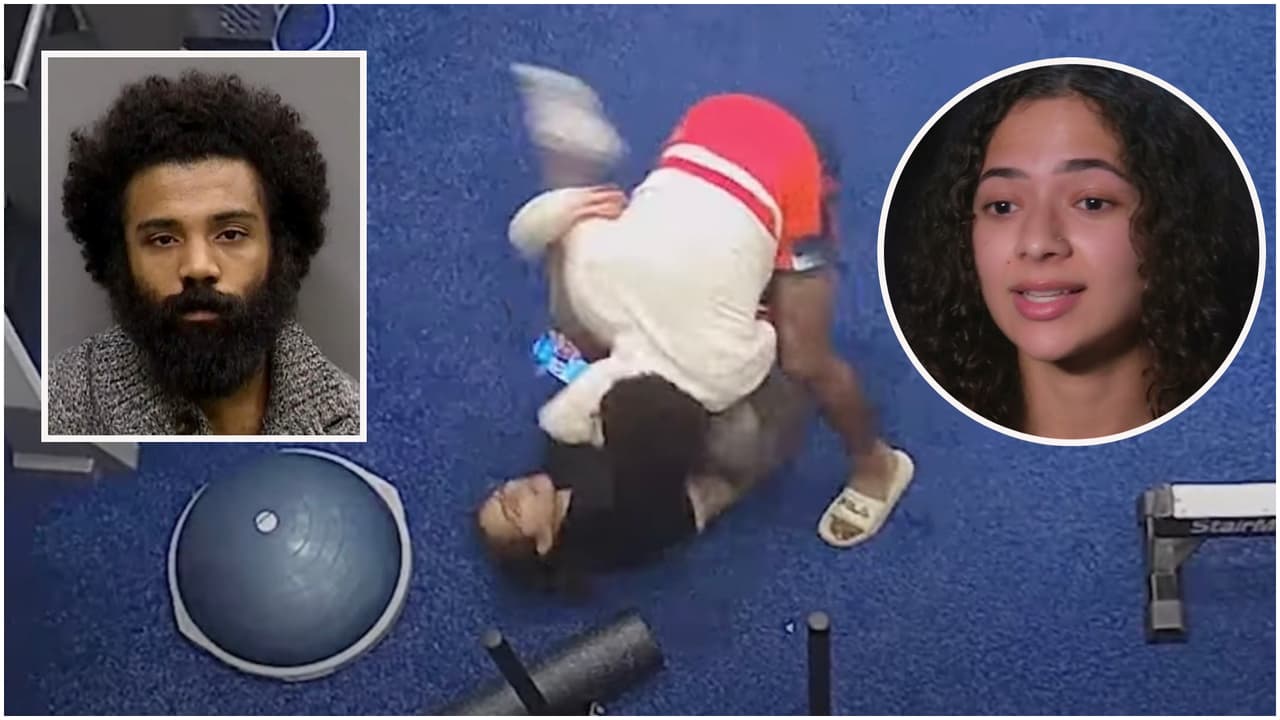 "Nunca se rindan": Video dramático de mujer luchando contra hombre que la atacó en gimnasio de Tampa