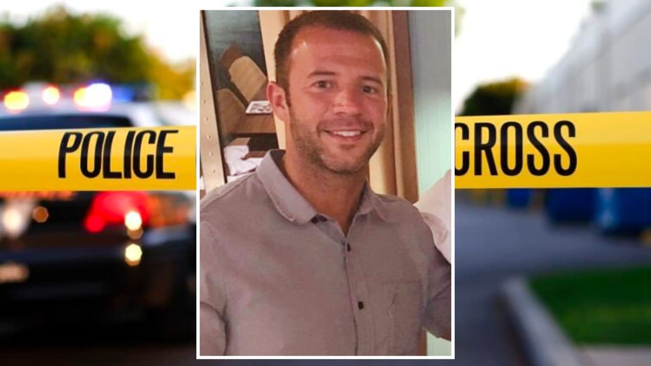 El oficial Matt Brazeal ahora presta servicio en la Guardia Nacional de Texas.