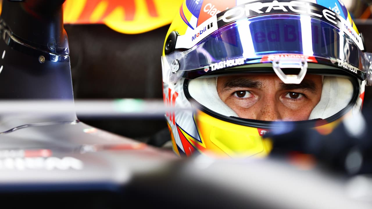 Checo saldrá segundo en el GP de Bakú; Leclerc se queda con la pole