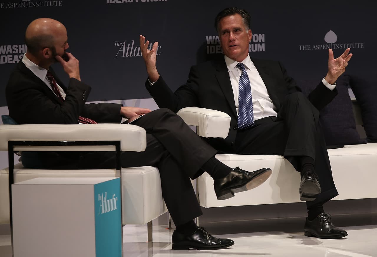 Mitt Romney: Donald Trump es "tan falso" como su universidad