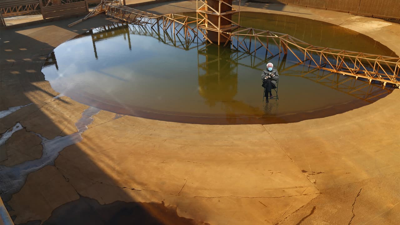 Las fotos forman parte de una broma hacia el senador que se ha hecho viral en los últimos días por la imagen capturada en la juramentación de 
<a href="https://www.univision.com/temas/joe-biden">Joe Biden</a> como presidente.