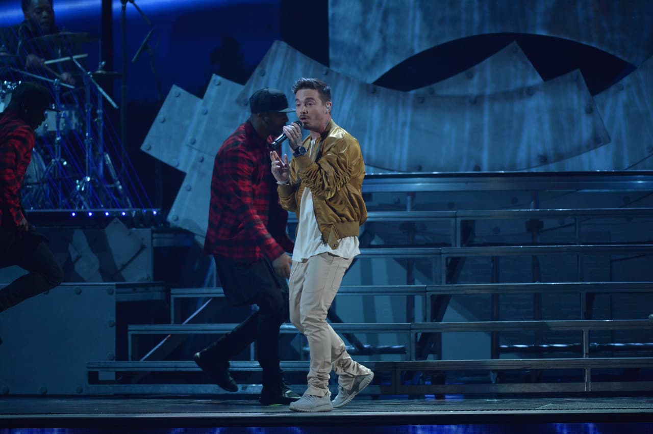 Juntos armaron una fiesta en el escenario.