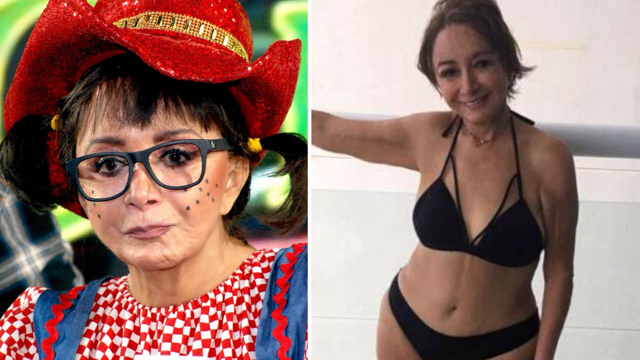 ‘La Chilindrina’ confiesa que le gustaría ser “encueratriz” a sus 75 años tras dejarse ver en bikini