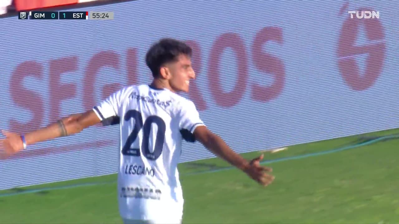 ¡Se empató el clásico! Lezcano cabecea con potencia para el 1-1 de Gimnasia