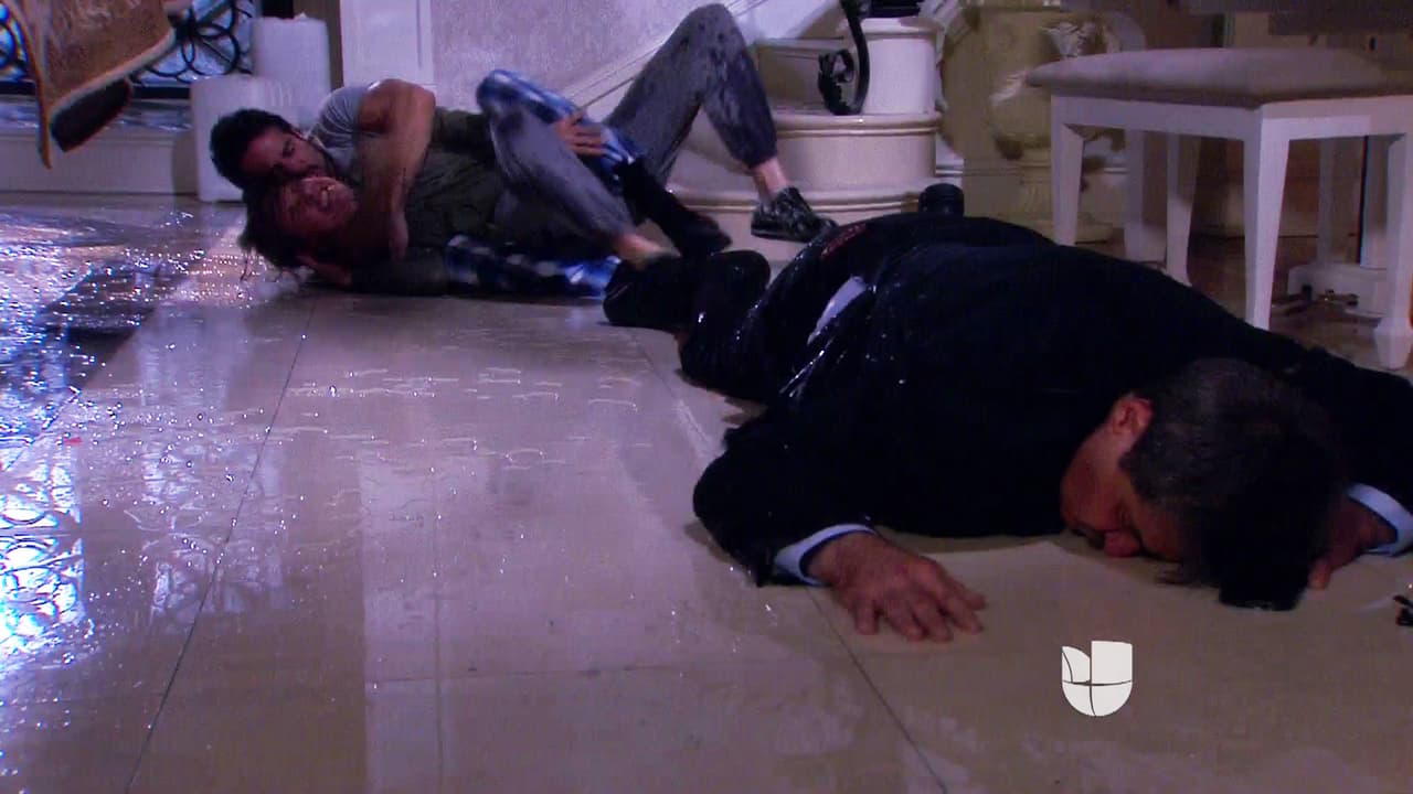 Llegaste a tiempo Pedro, otro poquito y Federica provoca un incendio en el Rancho los Ángeles.