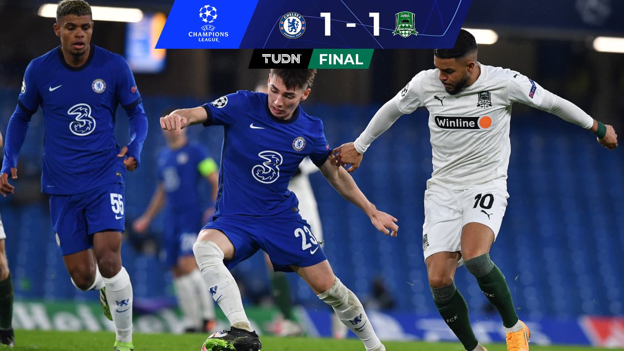 Chelsea empata con el Krasnodar, pero termina como líder de grupo