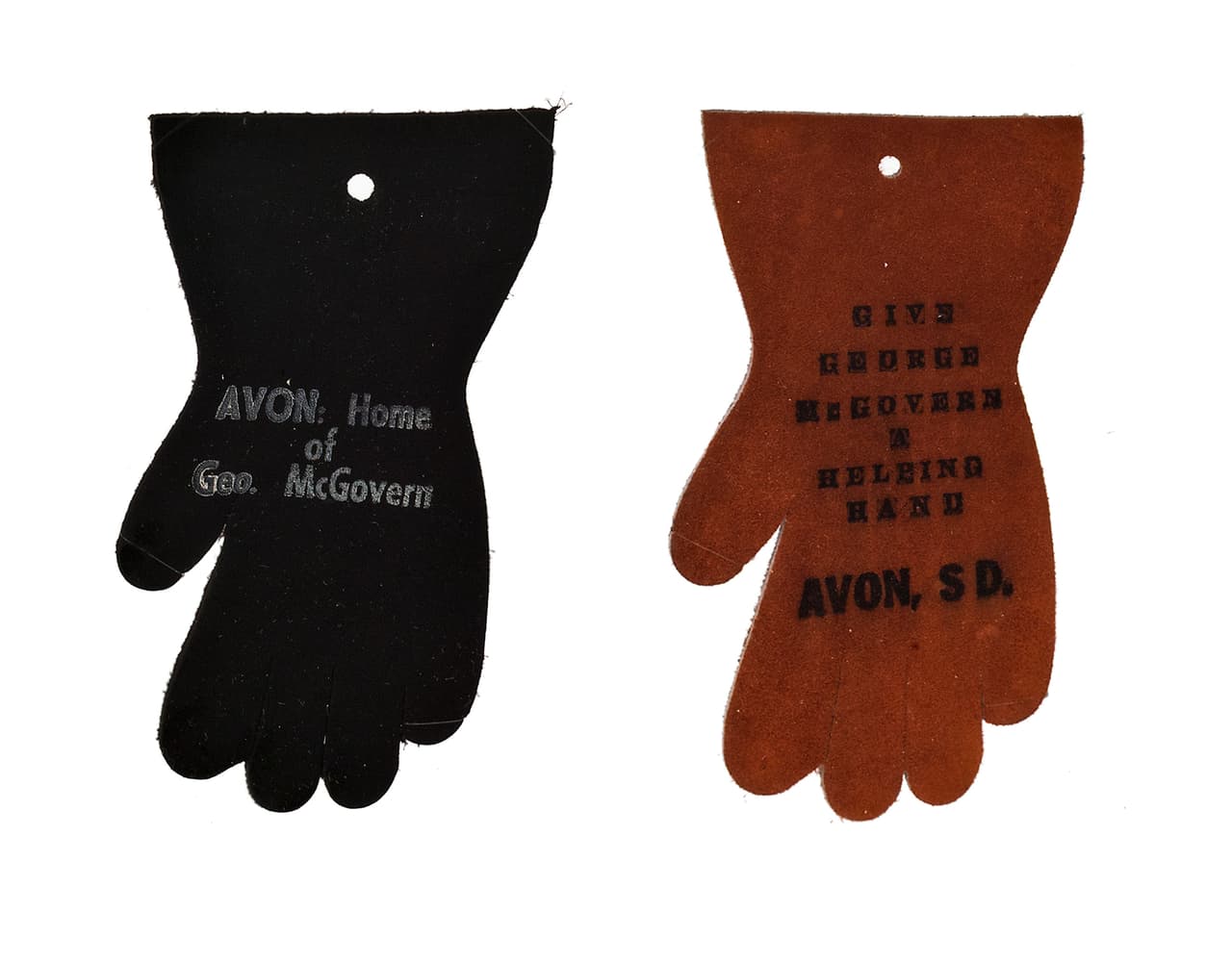 Guantes de George McGovern de 1972.
