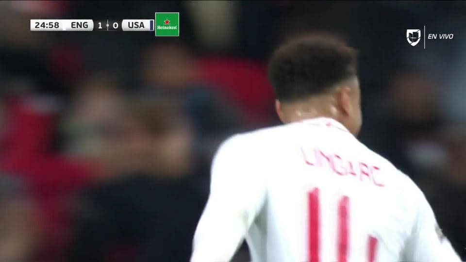 ¡GOOOL! Jesse Lingard anota para England