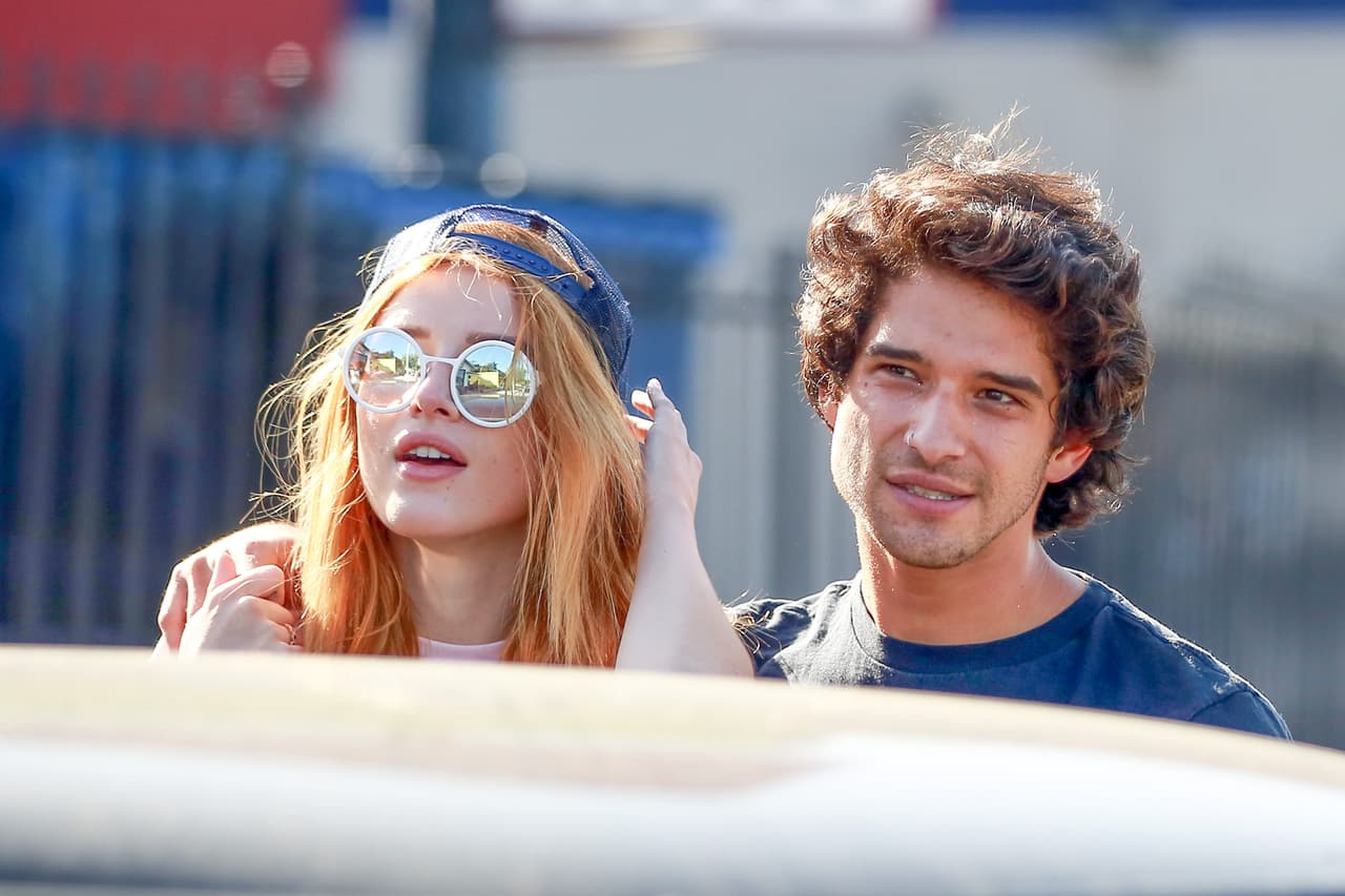 Los dos chicos salieron a pasear por Los Angeles muy cariñositos.