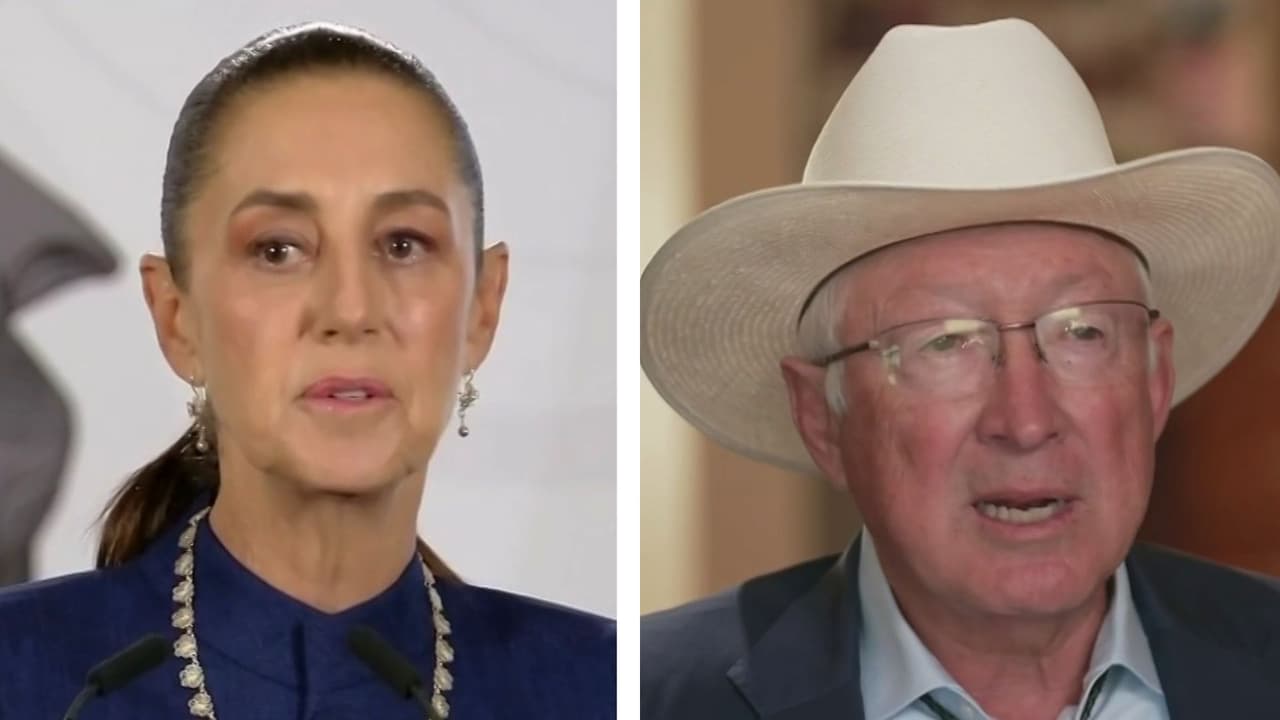 Presidenta de México responde al exembajador estadounidense Ken Salazar sobre captura de 'El Mayo' Zambada