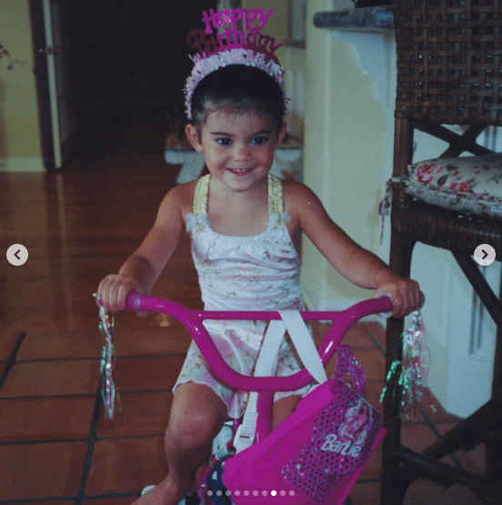 Posteriormente, el 10 de agosto de 2022, Kris (la matriarca del clan) usó su perfil social para presumir lo mucho que ha cambiado su nena.