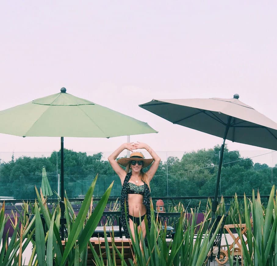 <b>Olivia</b> se ha caracterizado por su figura y su sano estilo de vida.