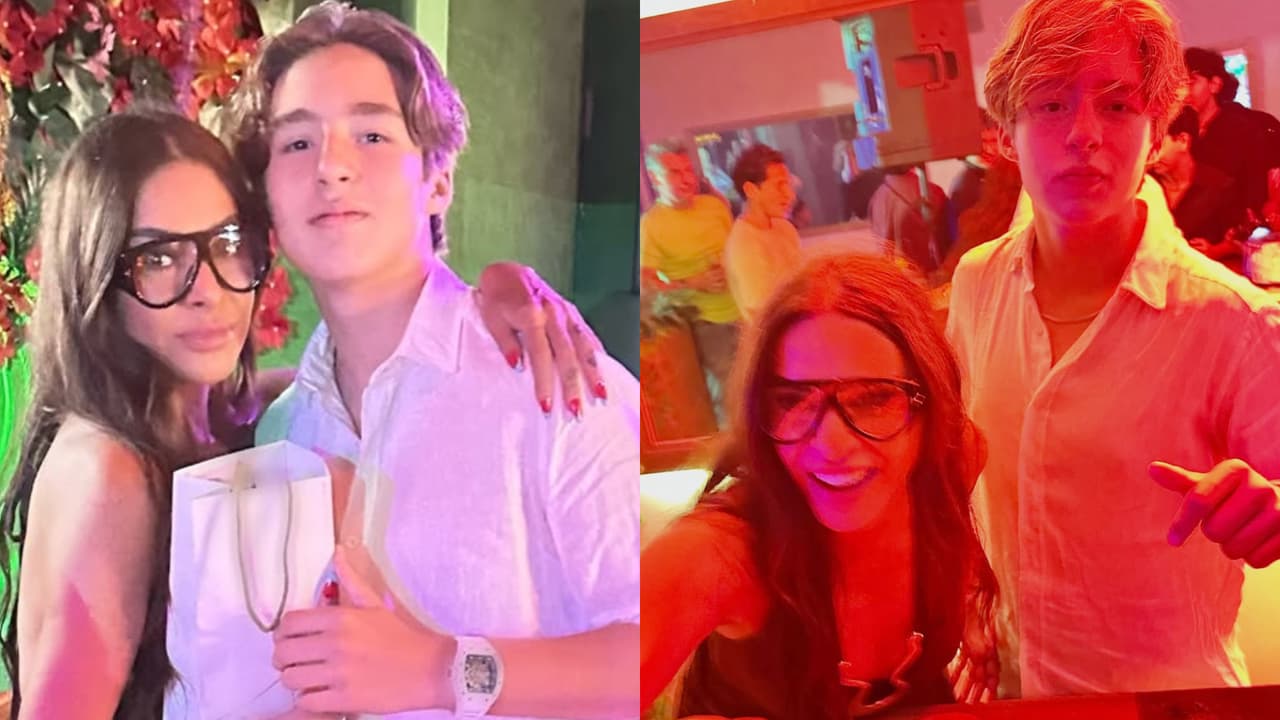 Galilea Montijo celebra en grande a su hijo Mateo: ¡ya tiene 14 años y así fue su fiesta!