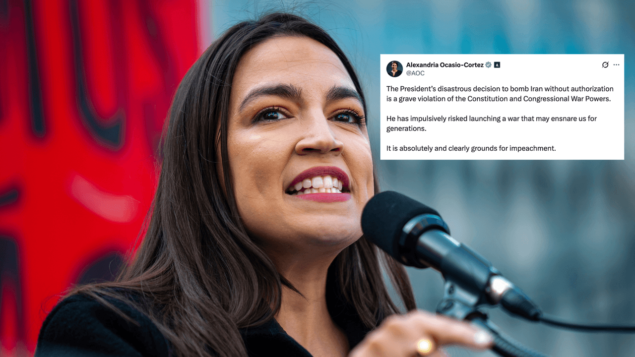 <b>Alexandria Ocasio-Cortez</b>, representante de Nueva York
<br>La demócrata señaló el ataque como una desastrosa decisión y lo calificó como una violación a la Constitución.